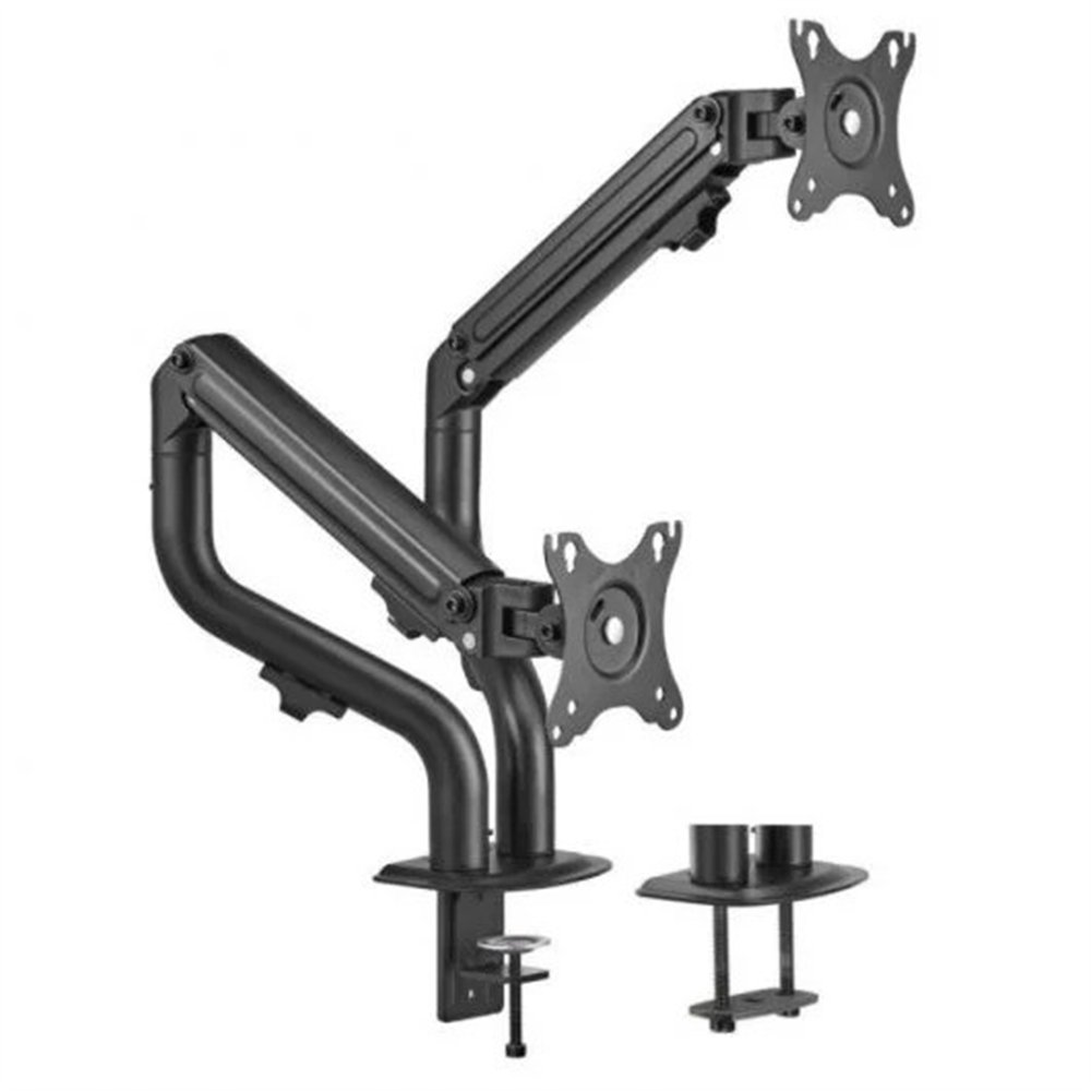 soporte tv monitor aisens 17-32 8kg 2 brazos inclinable/giratorio