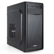 caja ordenador tooq atx usb 3.0 black ( sin fuente )
