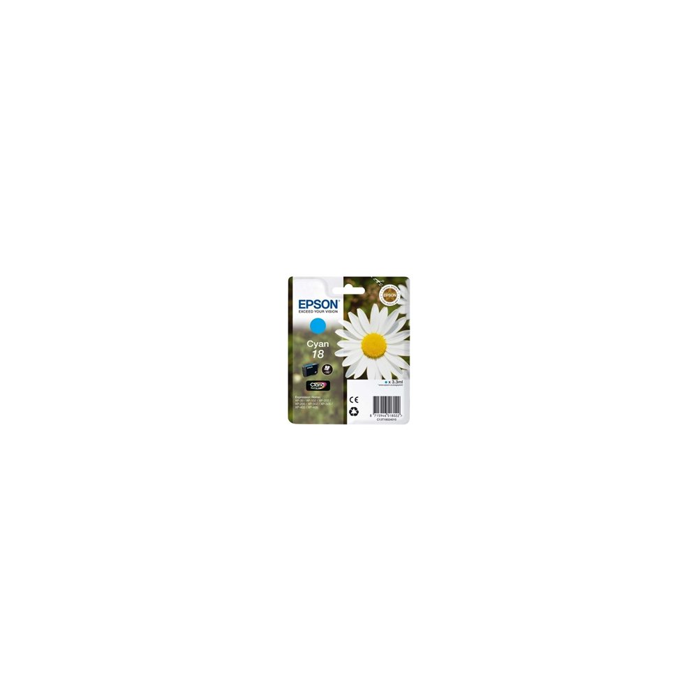 cartucho epson t18 cian c13t180240