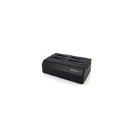 startech.com base de conexión usb 3.1 con 4 bahí­as sata 6gbps de 2,5 y 3,5 pulgadas - docking station para hdd ssd - negro