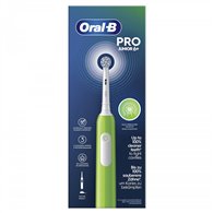 oral-b junior 8006540743027 cepillo eléctrico para dientes niño cepillo dental giratorio verde