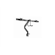 gembird ma-da3-03 soporte para monitor 68,6 cm (27") negro escritorio