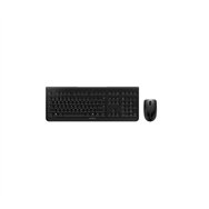 cherry dw 3000 teclado ratón incluido rf inalámbrico qwerty inglés de ee. uu. negro