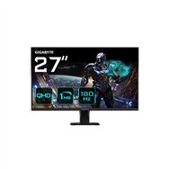 gigabyte gs27qa 27" monitor de juego qhd - 2560 x 1440 (qhd), 180hz, 1ms, 300 cd/m2, freesync, hdr ready, hdmi 2.0, displayport 
