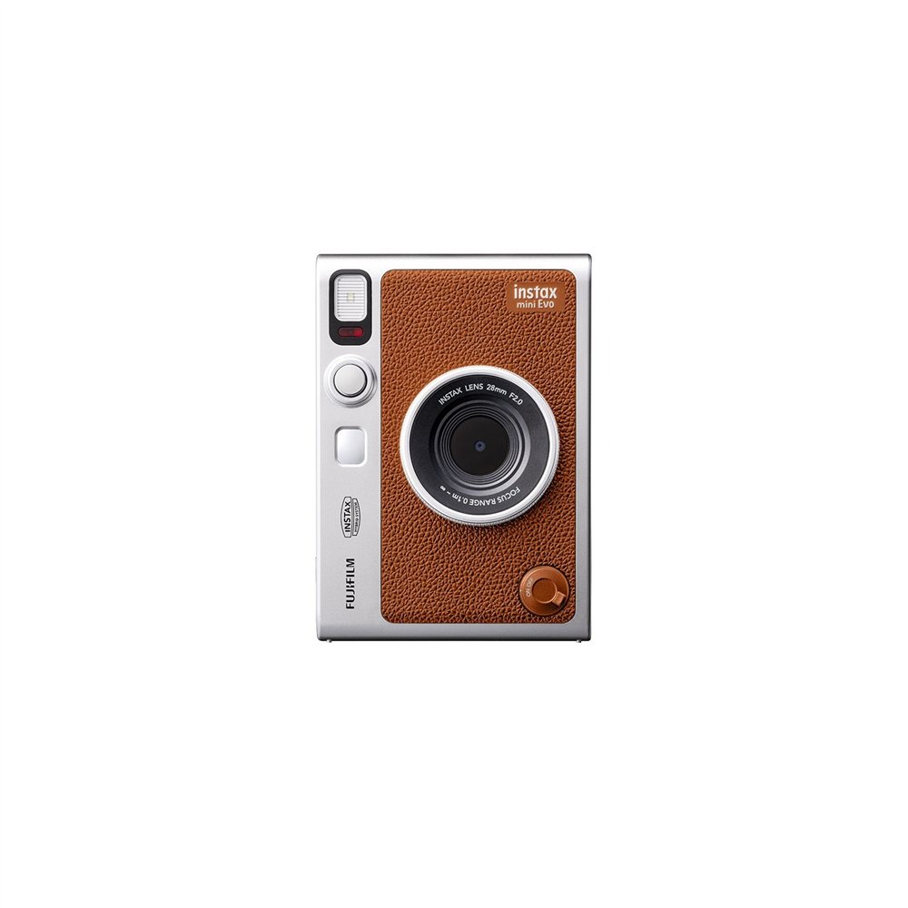 fujifilm instax mini evo 1/5" 2560 x 1920 pixeles cmos marrón, plata