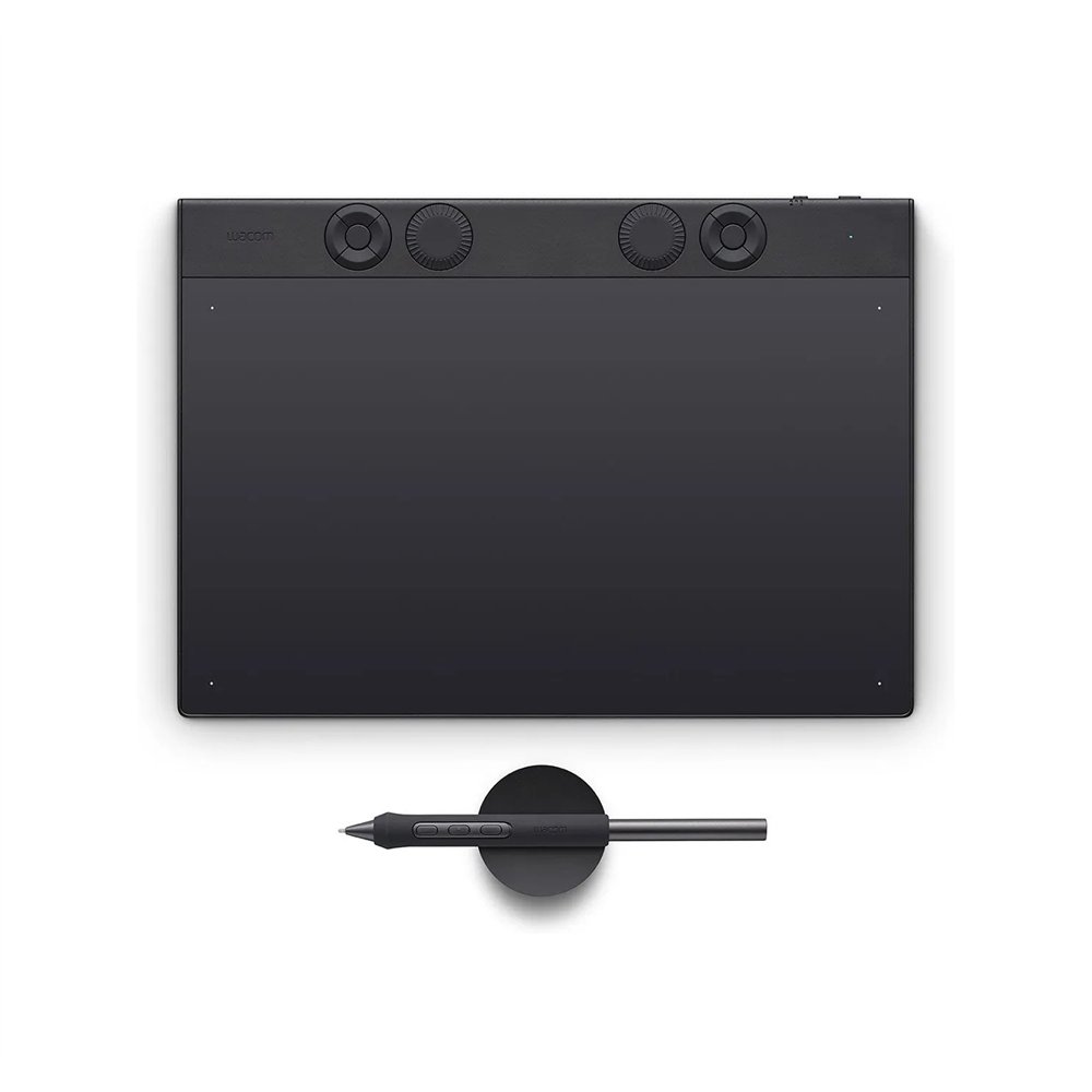 wacom intuos pro medium – 2025 tableta digitalizadora negro 263 x 148 mm usb/bluetooth