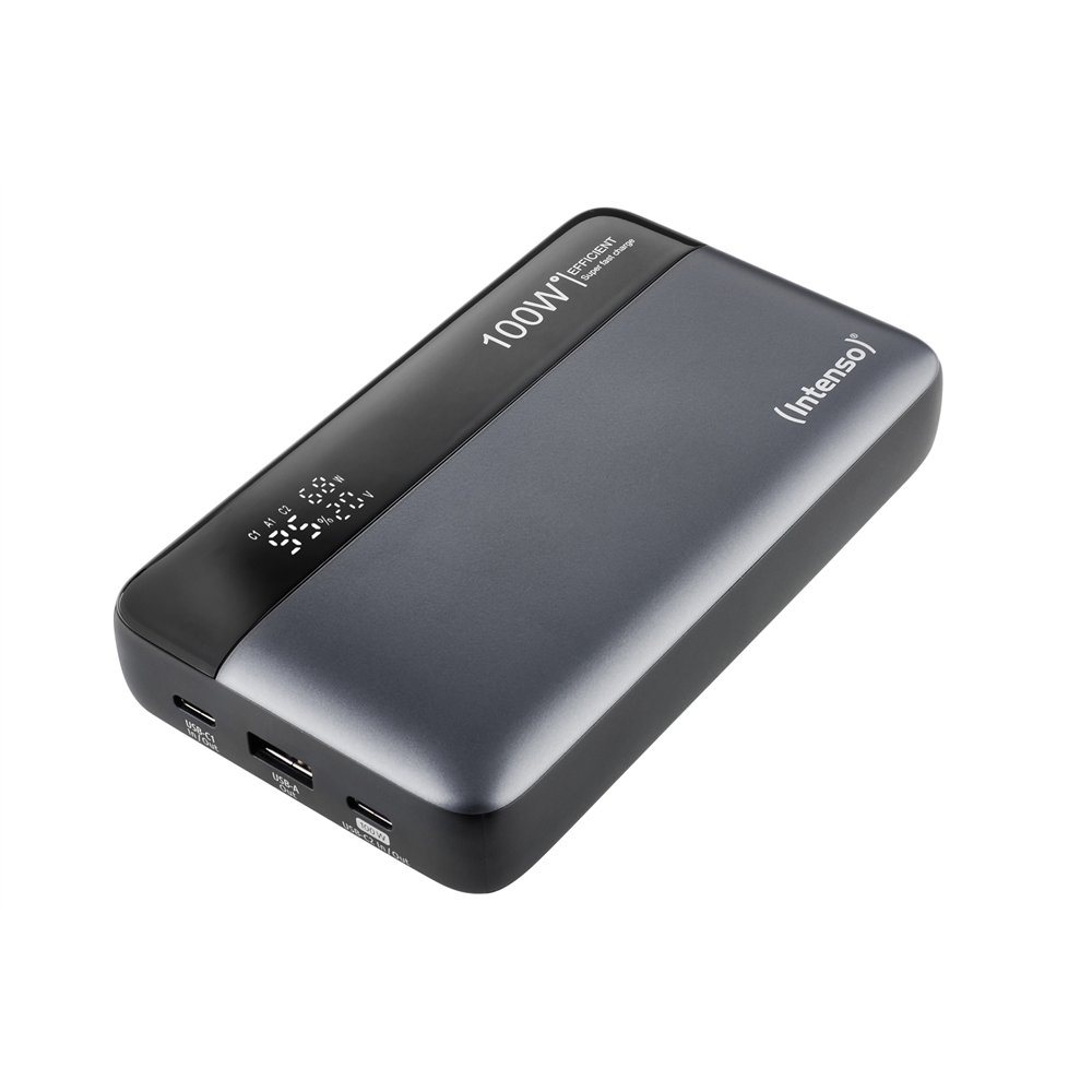 intenso 7350050 batería externa ión de litio 20000 mah negro, gris