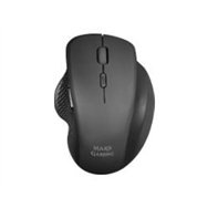 ratón mars gaming mecánico rf 3200dpi negro (mmwergo)