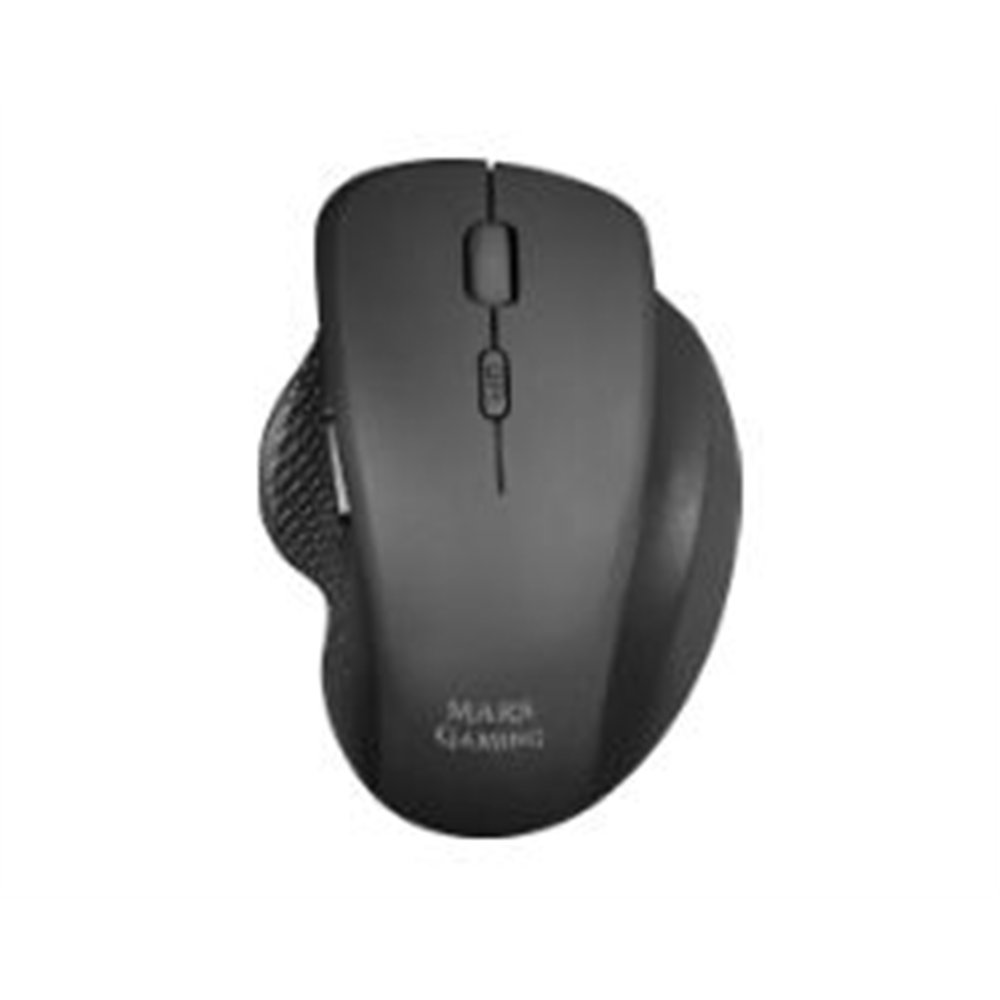 ratón mars gaming mecánico rf 3200dpi negro (mmwergo)