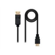 nanocable dp/m a hdmi/m 0.5m negro (10.15.4300)