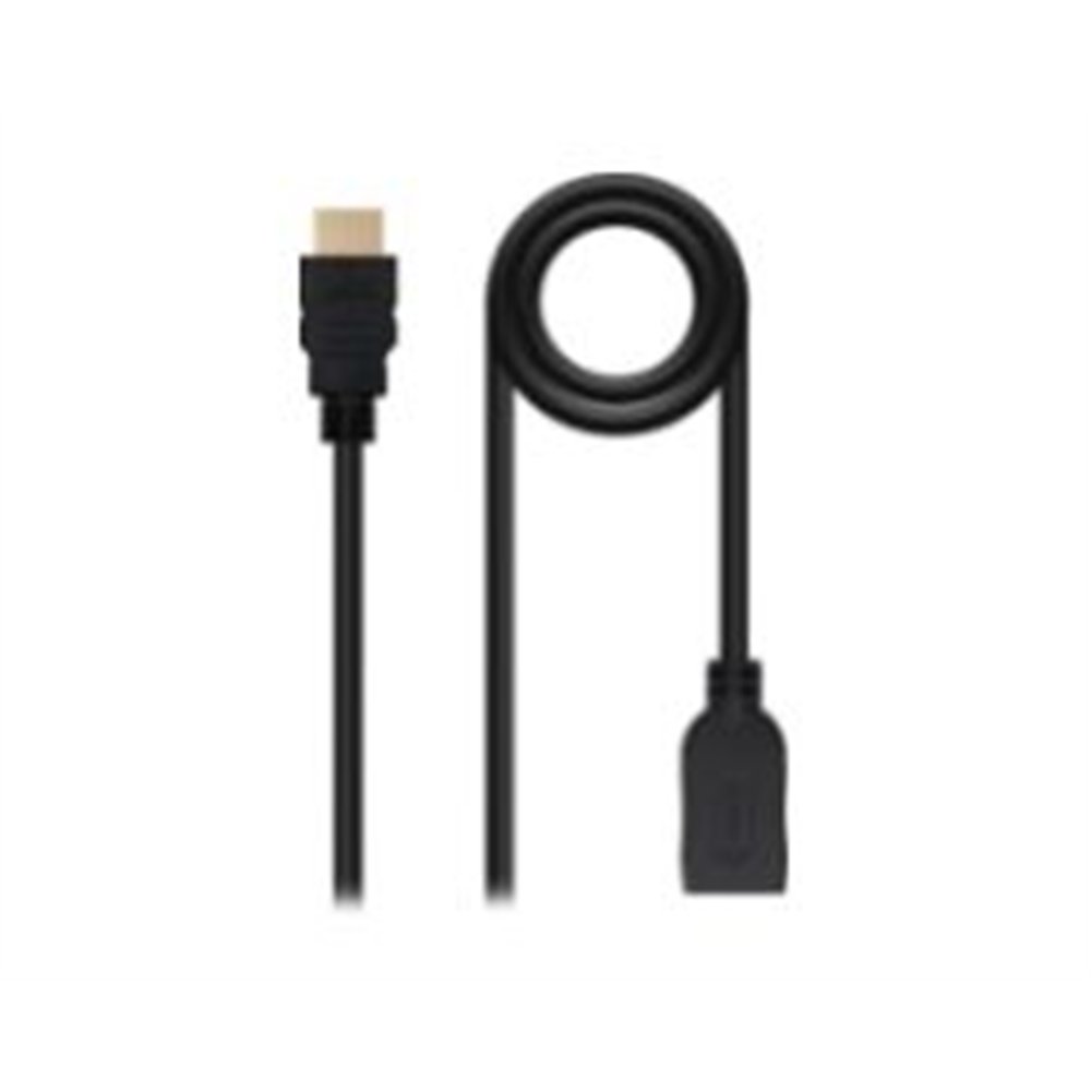 nanocable hdmi a/m a hdmi a/h 1m negro (10.15.1011)