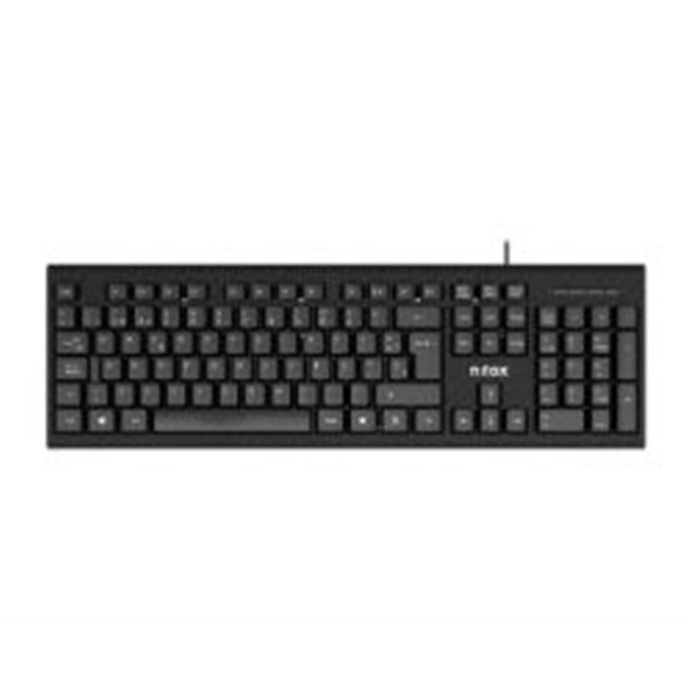 teclado nilox usb negro (nxkbe000011)