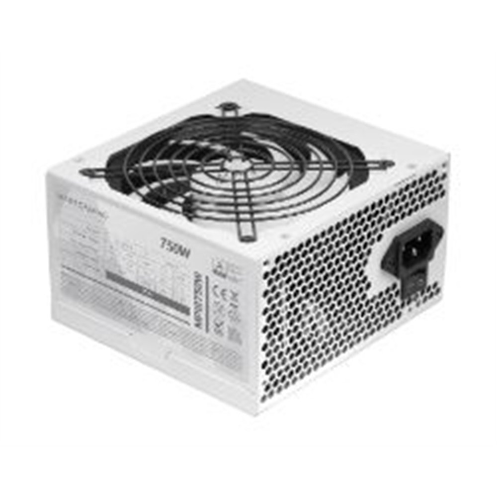 fuente mars gaming atx 750w pfc 85% blanca (mpiii750w)
