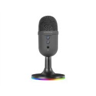 micrófono mars gaming argb 3.5mm usb negro (mmiccx)
