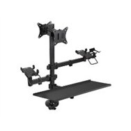 soporte mesa tooq 2monitores/lector/terminal (tqpm0003)