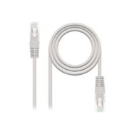 cable de red nanocable cat.6 utp 20m gris (10.20.0420)
