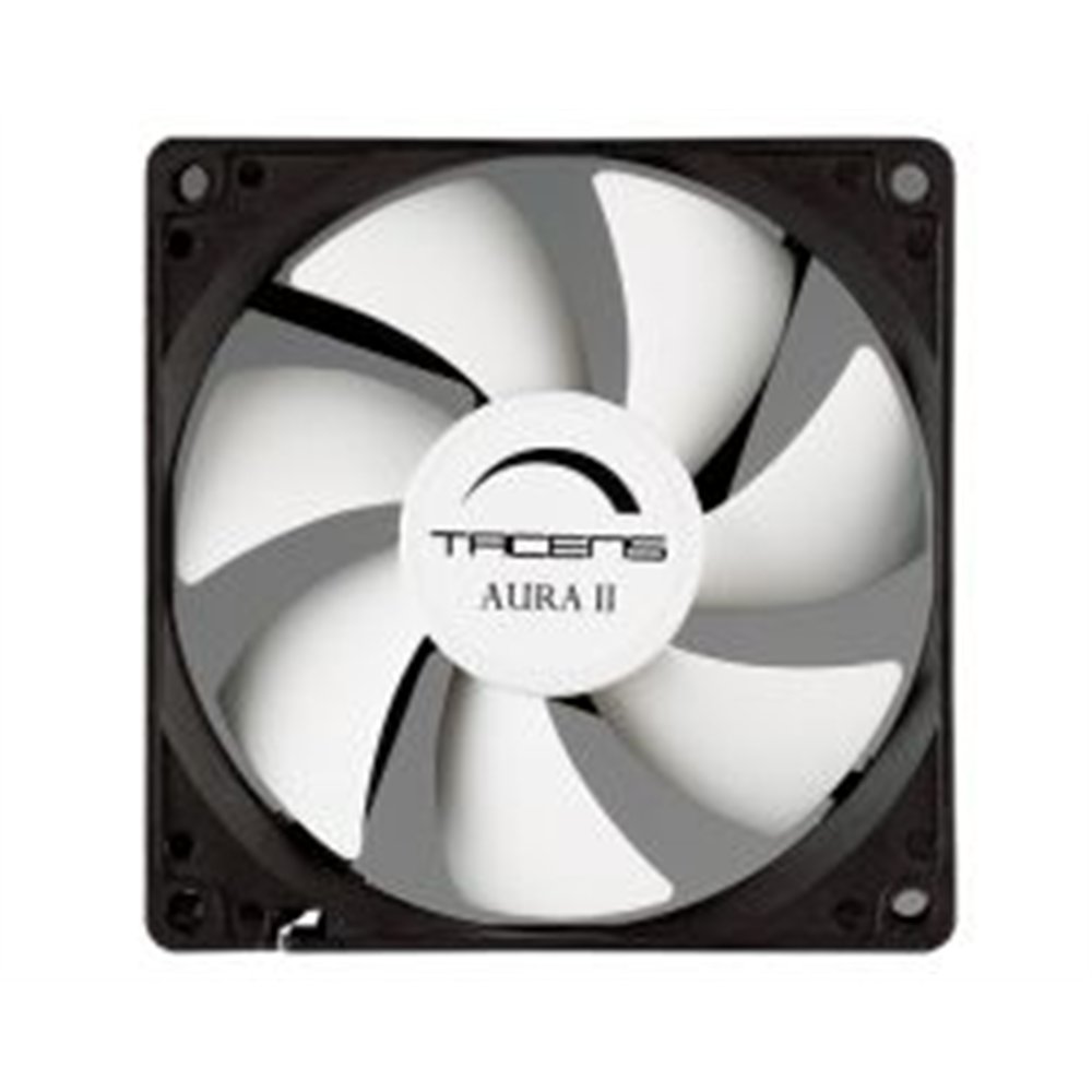 ventilador tacens 90mm negro/blanco (auraii9)
