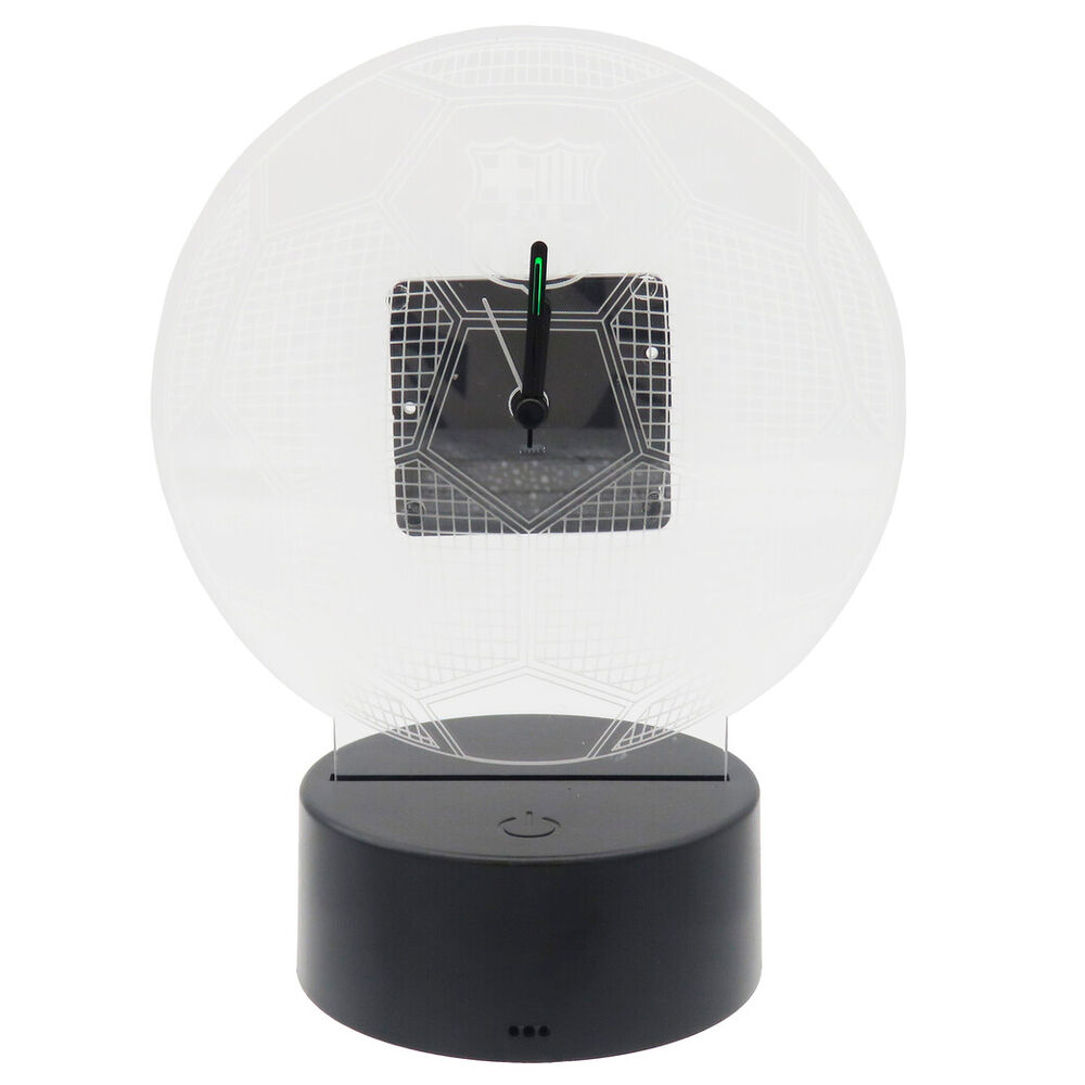 reloj led f.c. barcelona metacrilato