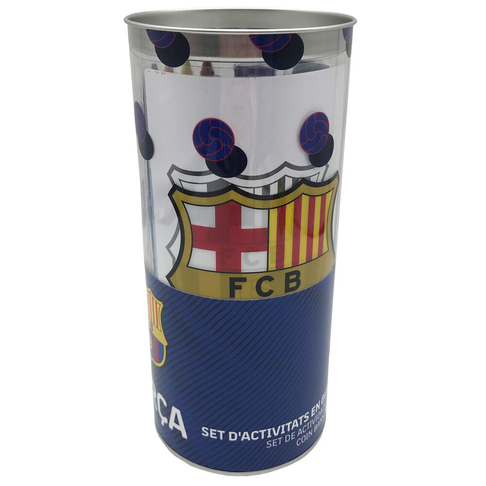 hucha set actividades f.c. barcelona 38pzs