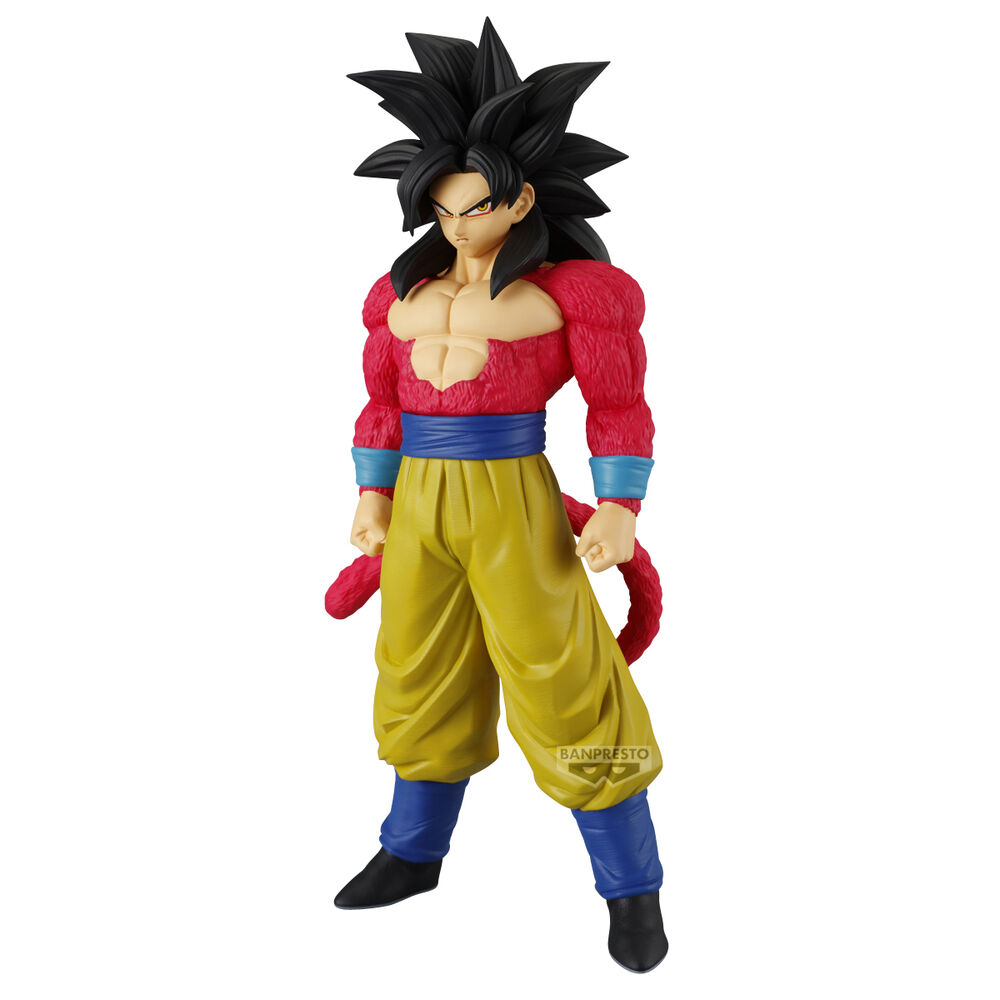 figura son goku solid edge works super saiyan 4 dragon ball gt 21cm