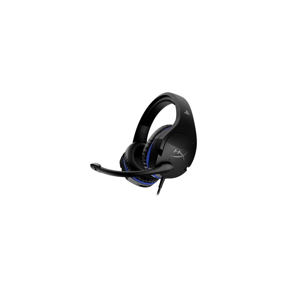 hp cloud stinger - gaming headset - ps5-ps4 (black-blue) auriculares alámbrico diadema juego negro, azul