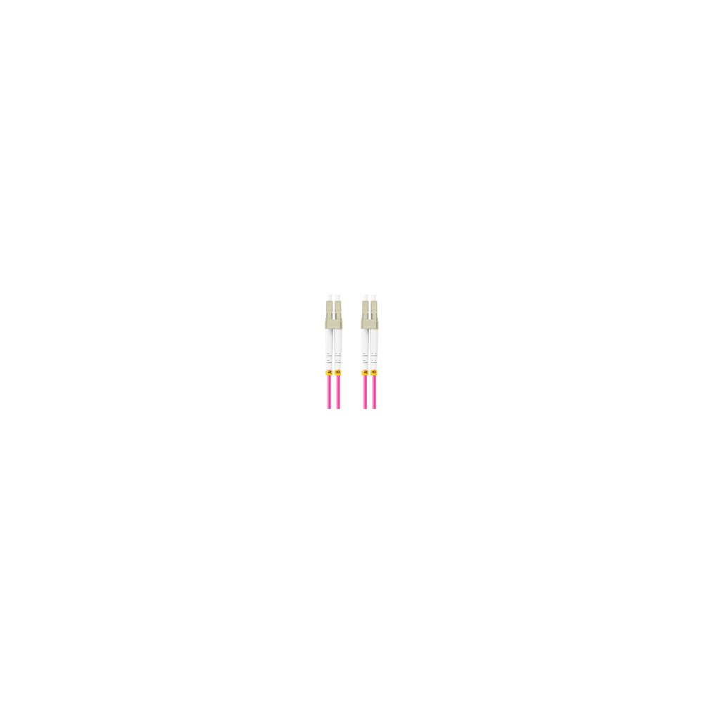 lanberg fo-lulu-md41-0005-vt cable de fibra óptica e infiniband 0,5 m lc lc/upc violeta