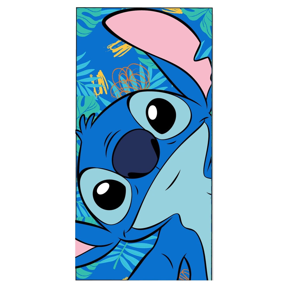toalla stitch disney microfibra