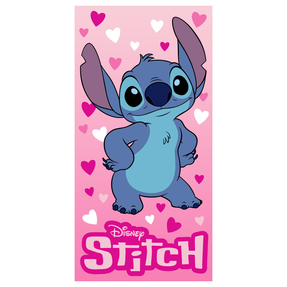 toalla stitch disney microfibra