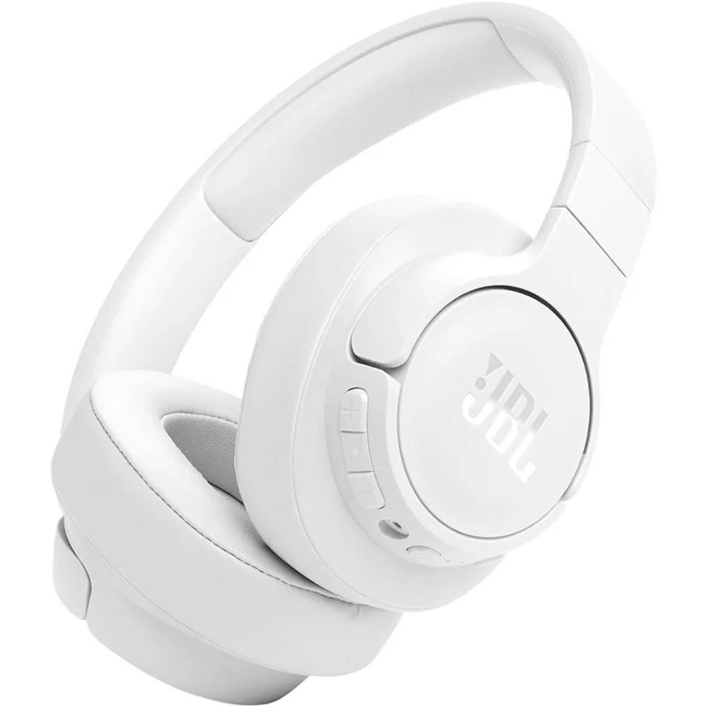 auriculares + microfono jbl tune 770nc bluetooth 5.3 anc white