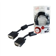 cable vga m a vga m 10m ferrita gembird cc-ppvga-10m-b