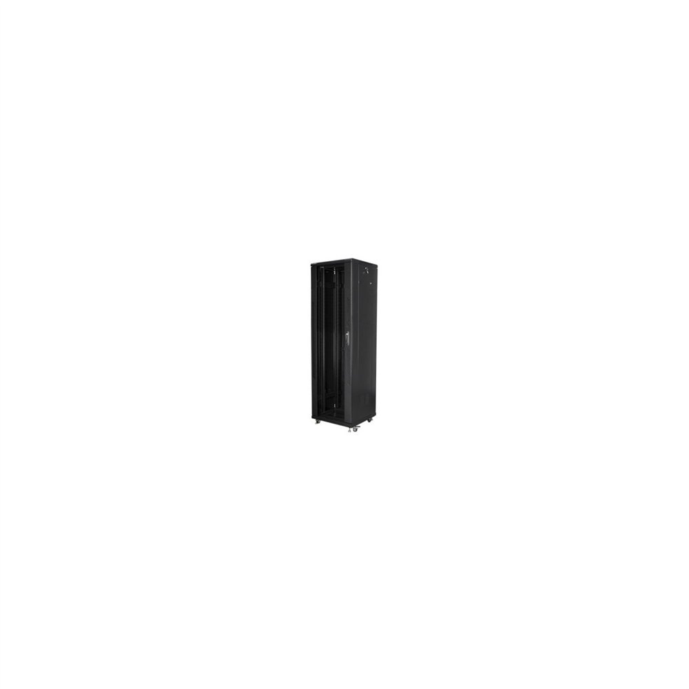 armario rack lanberg 19p 42u ip20 600x600mm accesorios montaje negro ff01-6642-12b