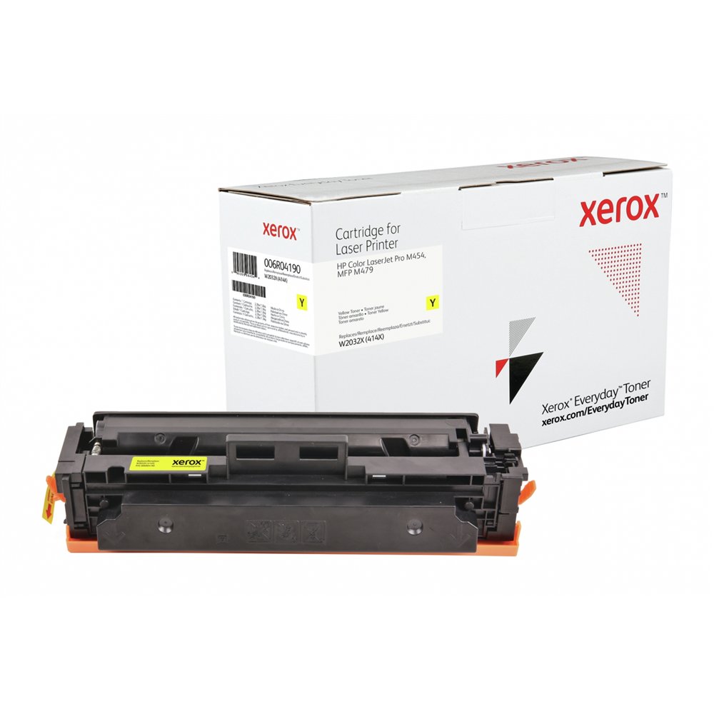 everyday tóner amarillo compatible con hp 415x (w2032x), alto rendimiento