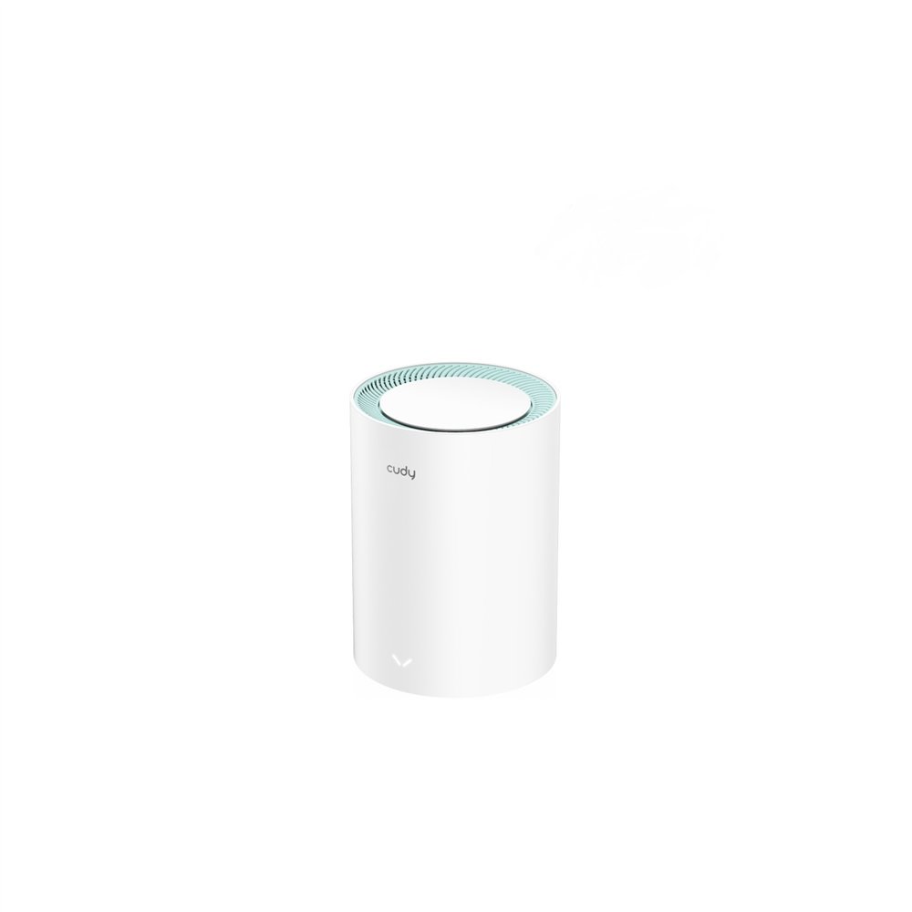 cudy m1300 1-pack sistema wi-fi mesh (wi-fi en malla) doble banda (2,4 ghz / 5 ghz) wi-fi 5 (802.11ac) blanco interno