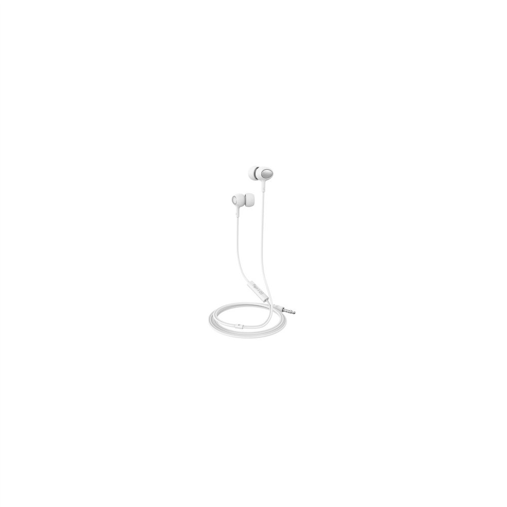 celly up500wh auricular y casco auriculares alámbrico dentro de oí­do llamadas/música blanco