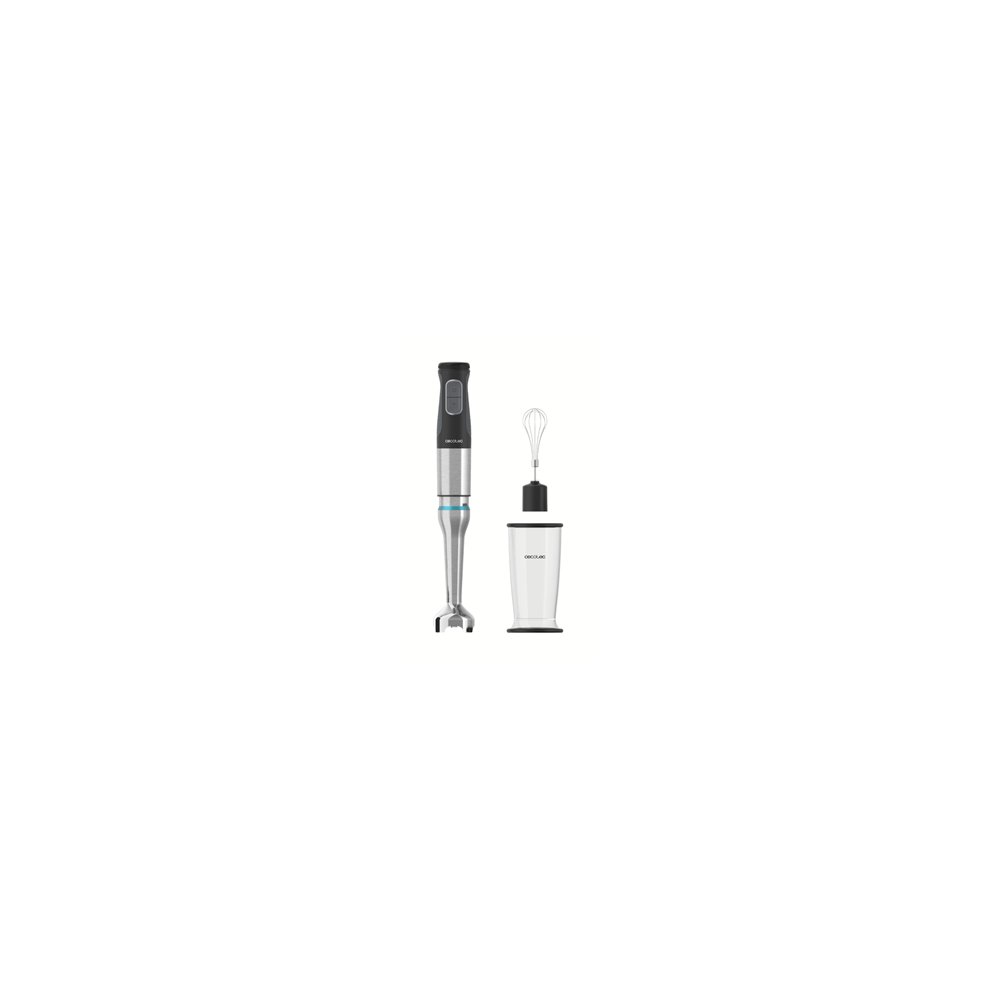 cecotec 03960 licuadora batidora de inmersión 1200 w negro, acero inoxidable