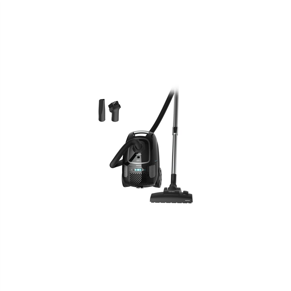 cecotec conga powerbag 4000 xl 4 l aspiradora cilíndrica secar 890 w bolsa para el polvo