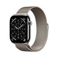 apple watch series 11 oled 46 mm digital 416 x 496 pixeles pantalla táctil 5g titanio wifi gps (satélite)