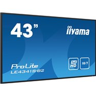 iiyama prolite le4341s-b2 pantalla plana para señalización digital 108 cm (42.5") lcd 350 cd / m² full hd negro 18/7