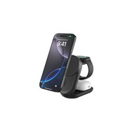 belkin qi2 fitness tracker, auriculares, smartphone, reloj inteligente negro usb cargador inalámbrico carga rápida interior