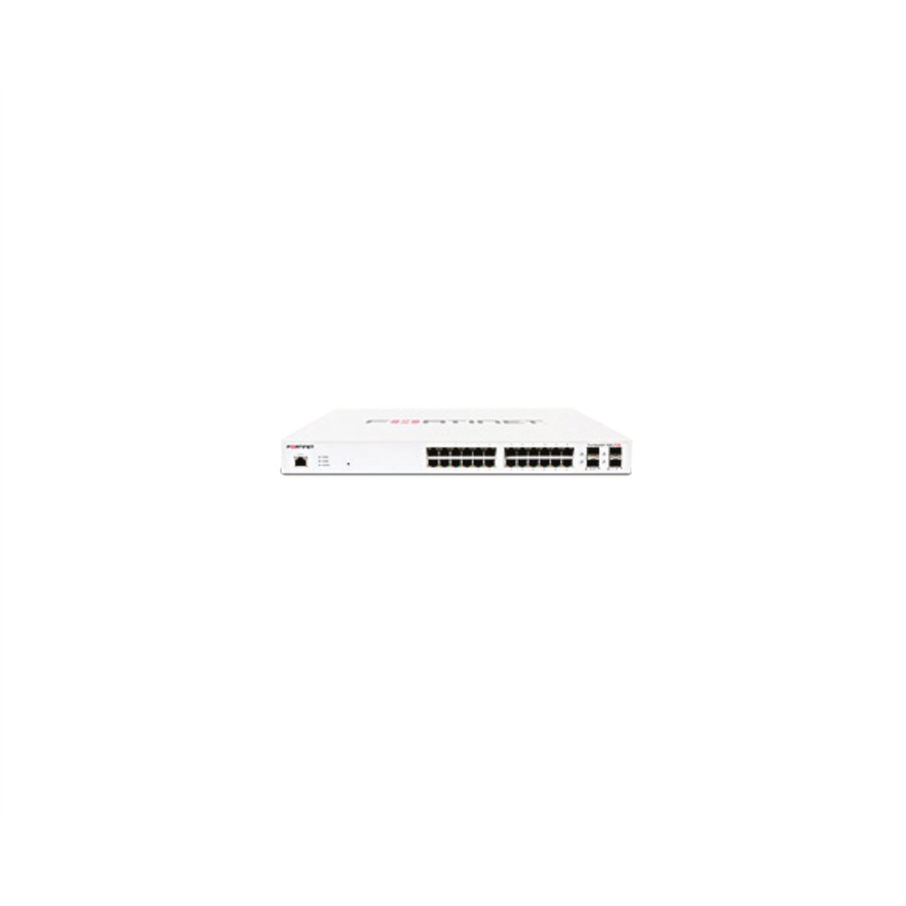 fortinet fs-124e-poe switch gestionado l2 gigabit ethernet (10/100/1000) energía sobre ethernet (poe) 1u blanco