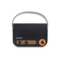 aiwa rbtu-600 altavoz portátil o de fiesta altavoz monofónico portátil beige, negro 5 w