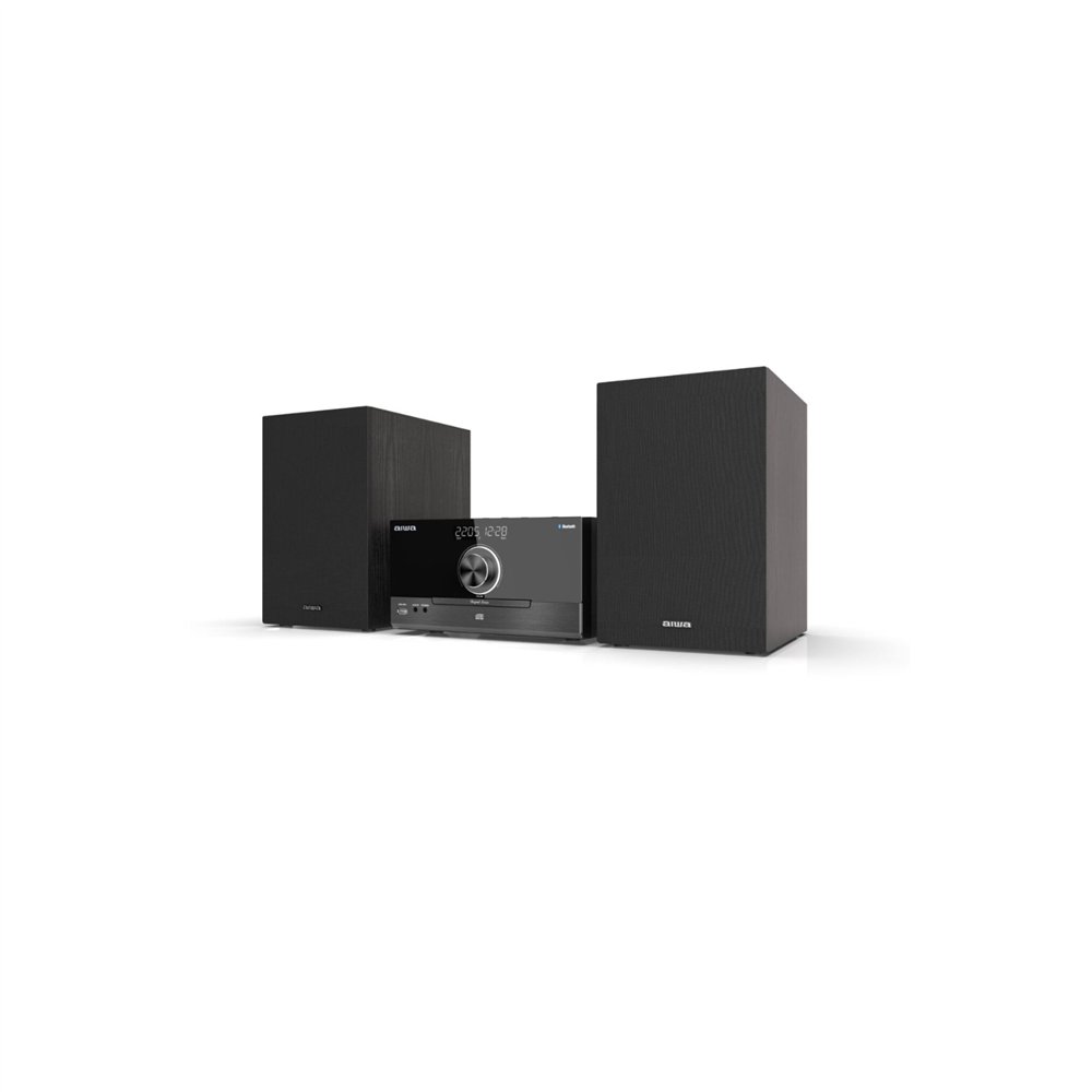 aiwa msbtu-600 sistema de audio para el hogar microcadena de música para uso doméstico 50 w negro