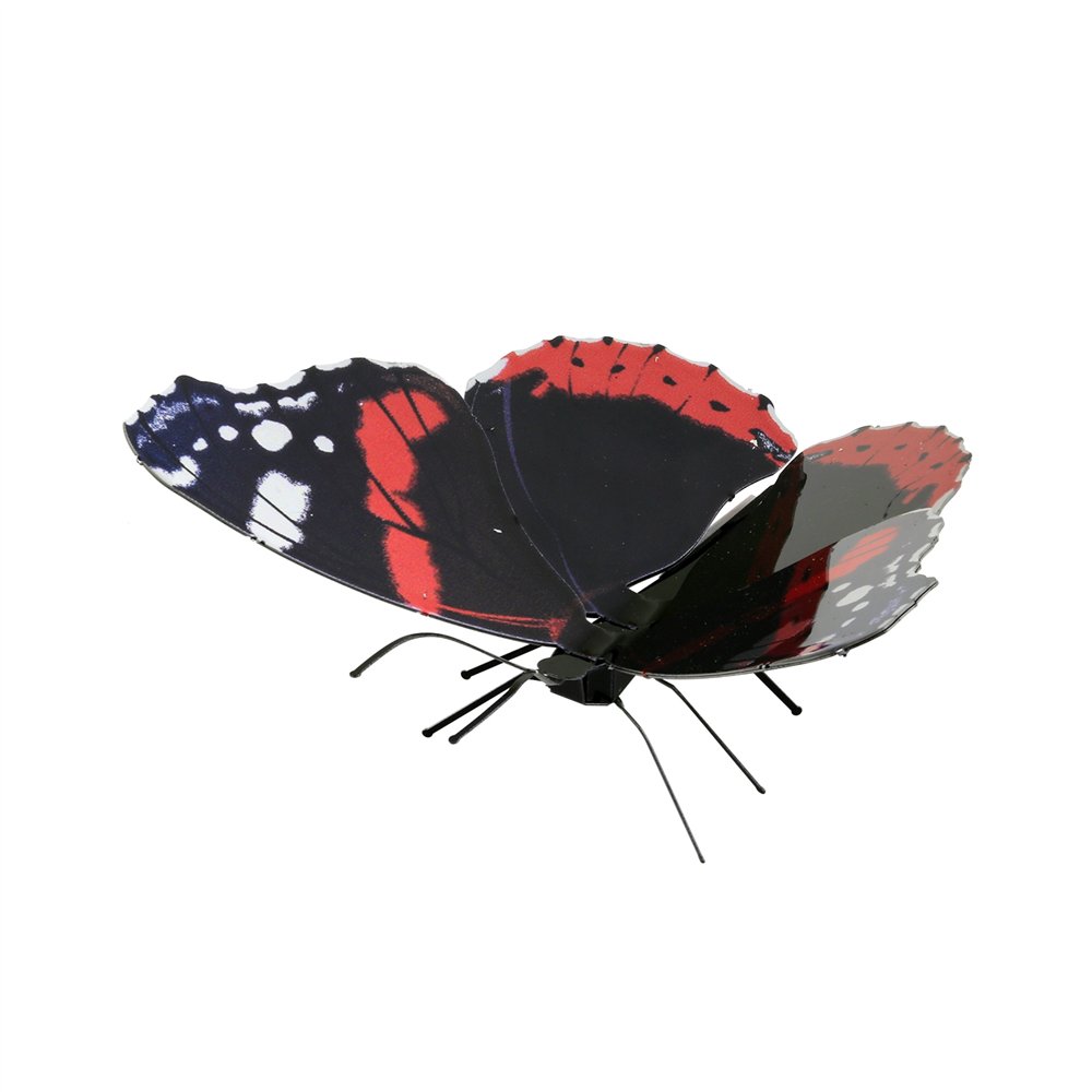 metal earth red admiral