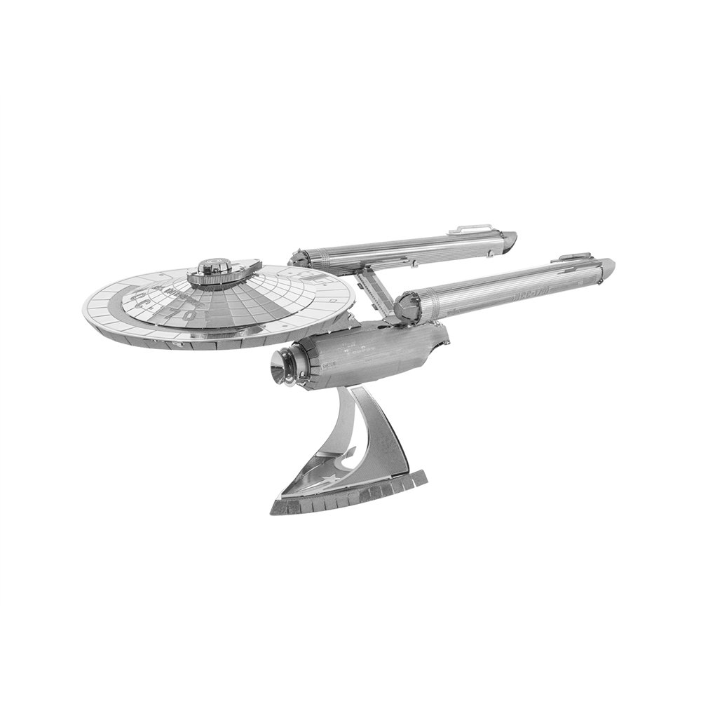 metal earth enterprise ncc-1701 maqueta de transbordador kit de montaje