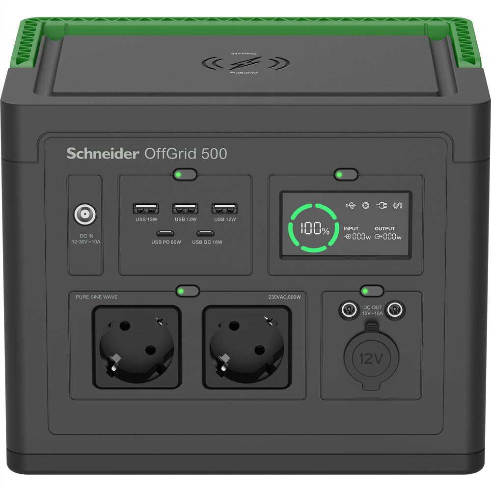 apc pps500-gr estación de energía portátil ión de litio 749 w 5,5 kg
