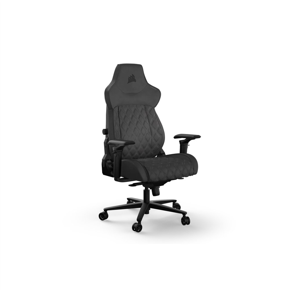 corsair tc500 luxe silla para videojuegos de pc asiento acolchado negro