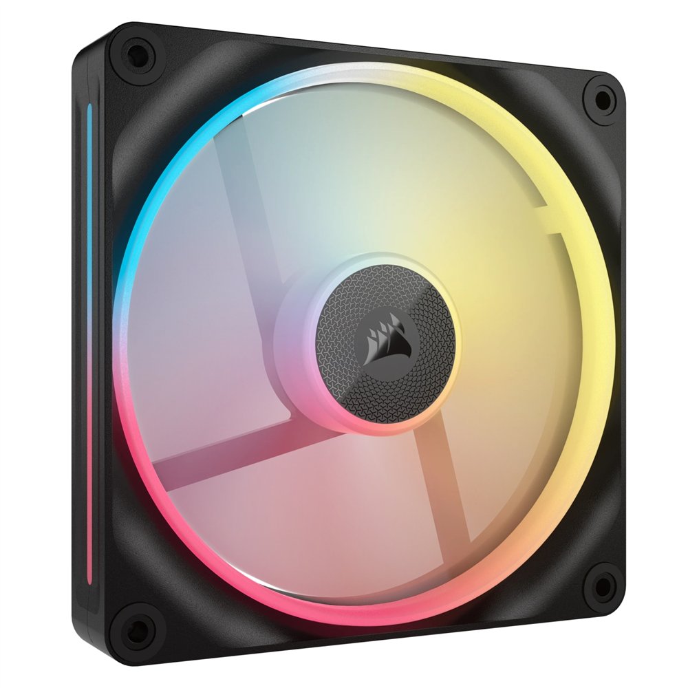corsair icue link lx140-r rgb carcasa del ordenador ventilador 14 cm negro 1 pieza(s)