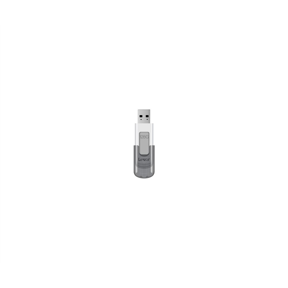 lexar jumpdrive v100 unidad flash usb 128 gb usb tipo a 3.2 gen 1 (3.1 gen 1) gris, blanco
