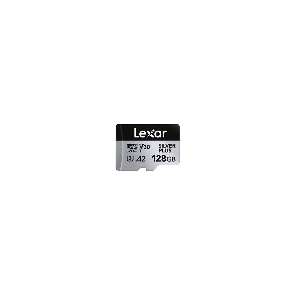 lexar professional silver plus 128 gb microsdxc uhs-i