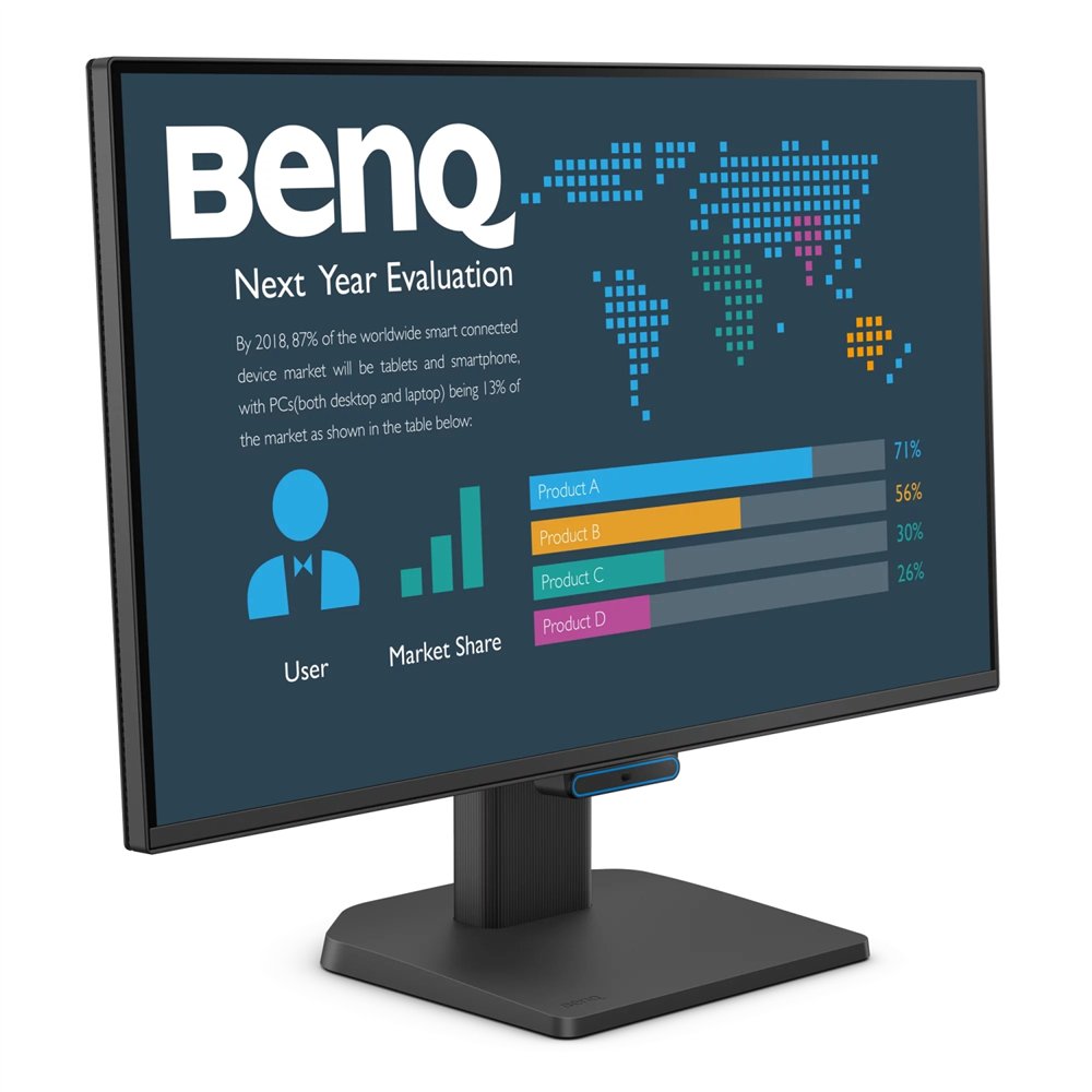 benq bl2490c pantalla para pc 60,5 cm (23.8") 1920 x 1080 pixeles full hd lcd negro
